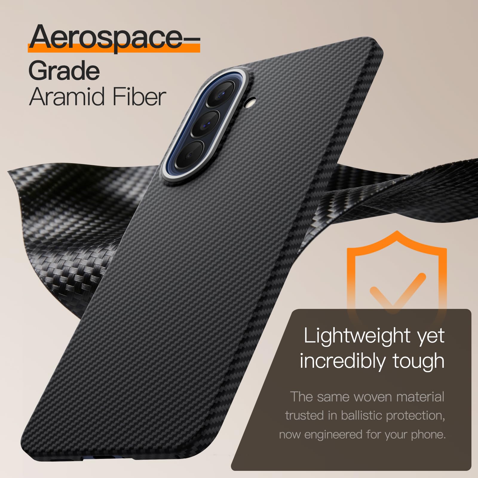 JETech per Samsung Galaxy A57 5G Pellicola Protettiva e Cover Ultra Slim Pacchetto