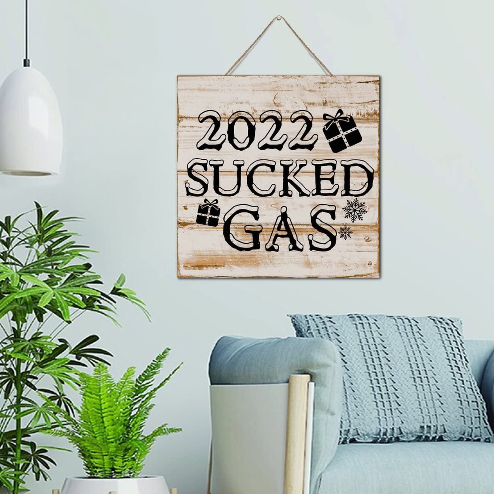 Panneau bois Sucked Gas 30 cm pour habiller un mur vide
