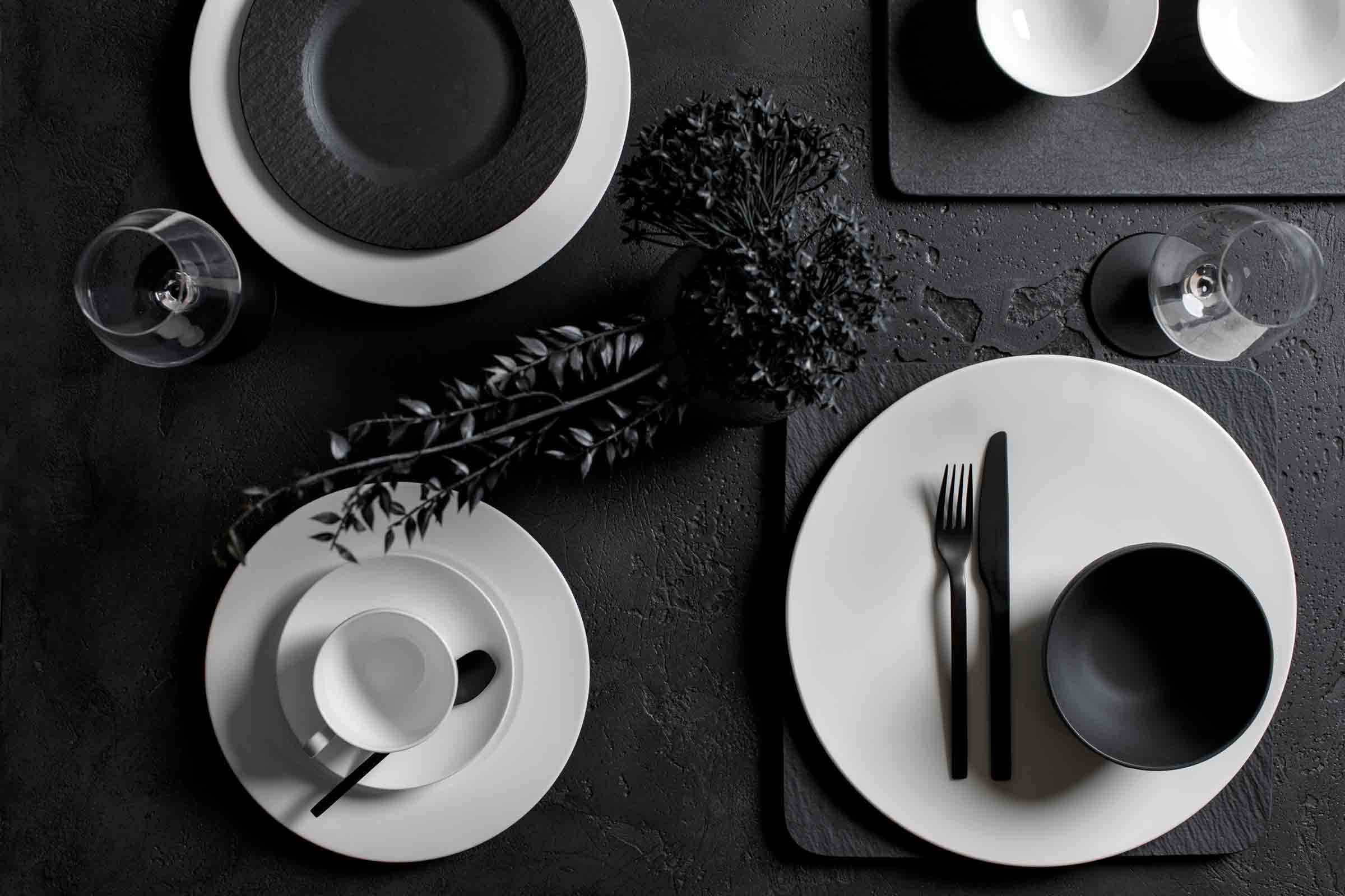 Villeroy & Boch Royal Suppenschale, 6er Set, 11 cm, Premium Bone Porzellan, Weiß