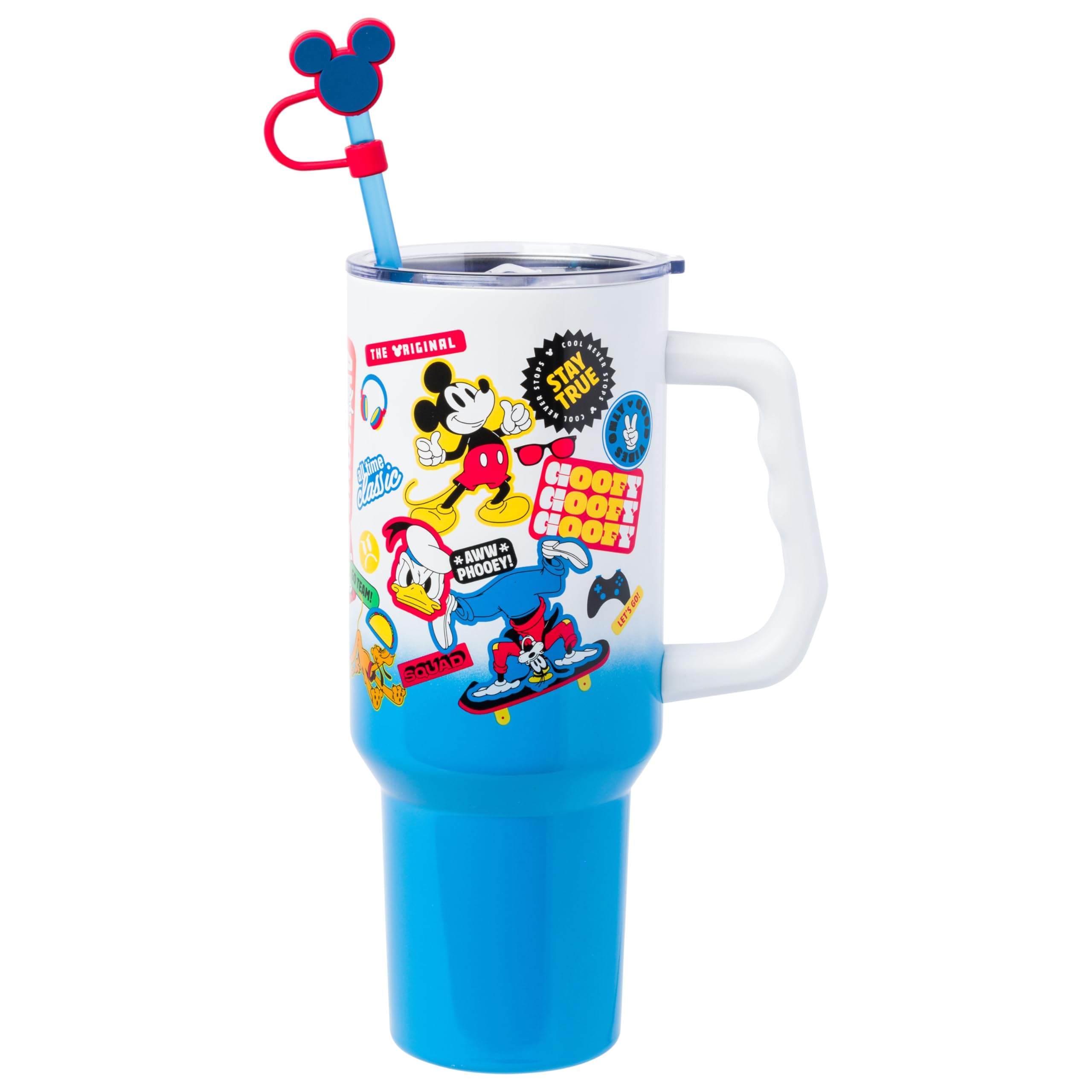 Amazon.com | Silver Buffalo Disney Mickey Mouse Stainless Steel