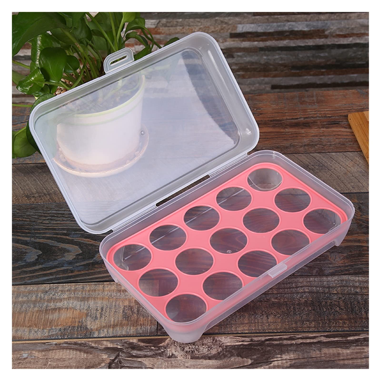 Boîte de rangement d'œufs ménagers, conteneur d'œufs Portable en plastique, support d'œufs, réfrigérateur, boîte d'œufs alimentaires, étui organisateur, Gadget de cuisine