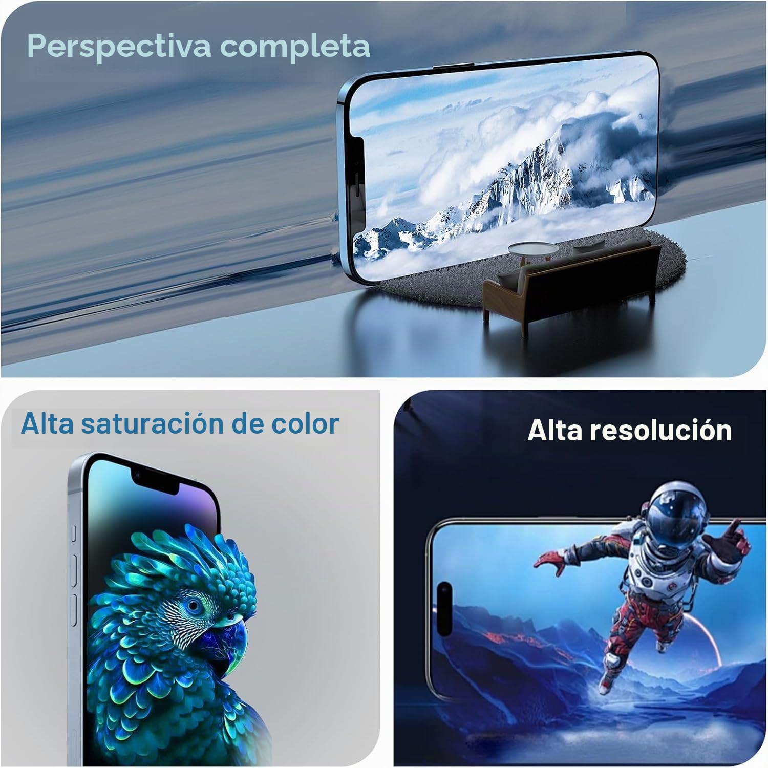 Dinow Pantalla para iPhone 12/12 Pro, Pantalla LCD de 6.1” para iPhone 12 12 Pro, Pantalla para iPhone 12 12 Pro LCD de Repuesto con Kit de reparación