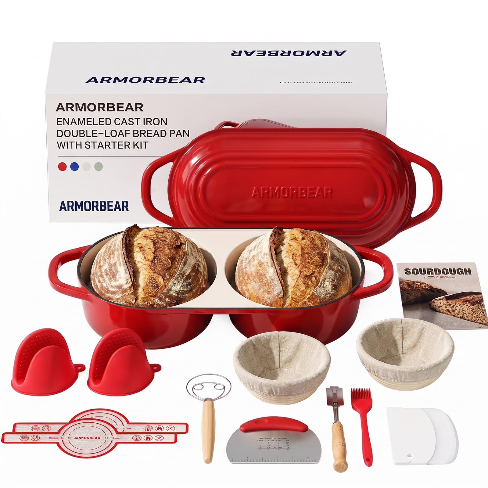 Enameled Cast Iron Sourdough Oven - Perfect Loaves! -16 Enameled Cast Iron Sourdough Oven - Perfect Loaves! -16
