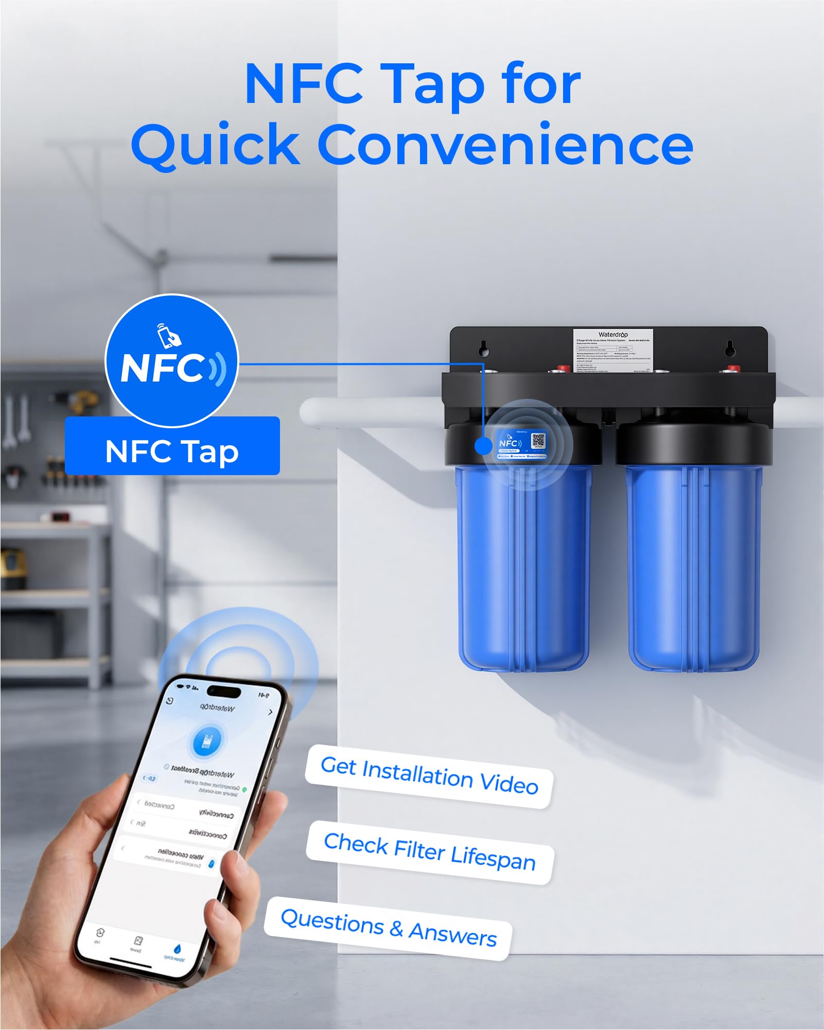 Waterdrop Whole House Filter - Cleaner Water! -6 Waterdrop Whole House Filter - Cleaner Water! -6