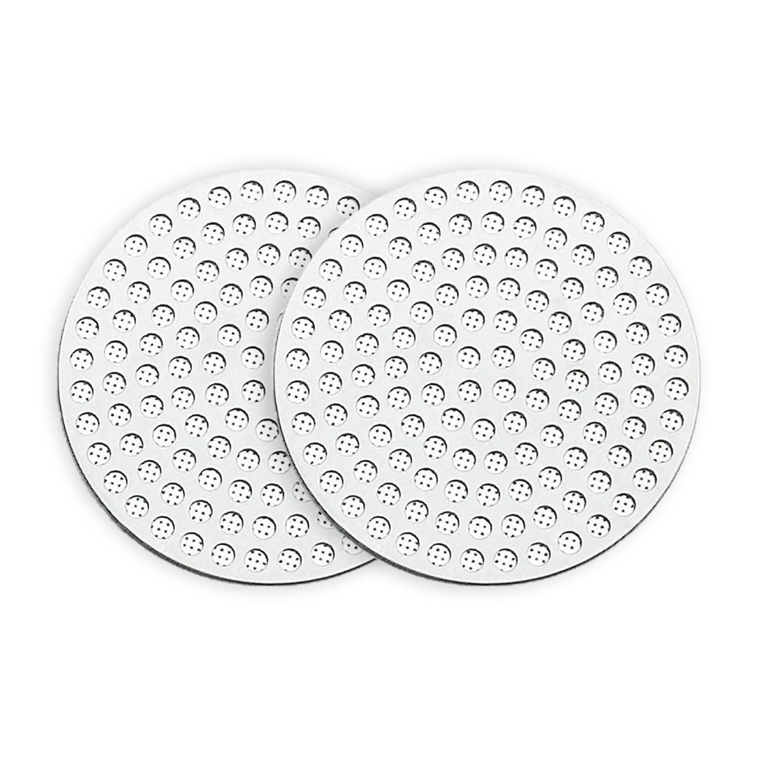 2 Piezas Pantalla de Disco Espresso de 53mm, 0,8 mm de Grosor, Acero Inoxidable, Reutilizable, Mejora la Extracción, Filtro para Portafiltro Espresso, Accesorio para Cafetera