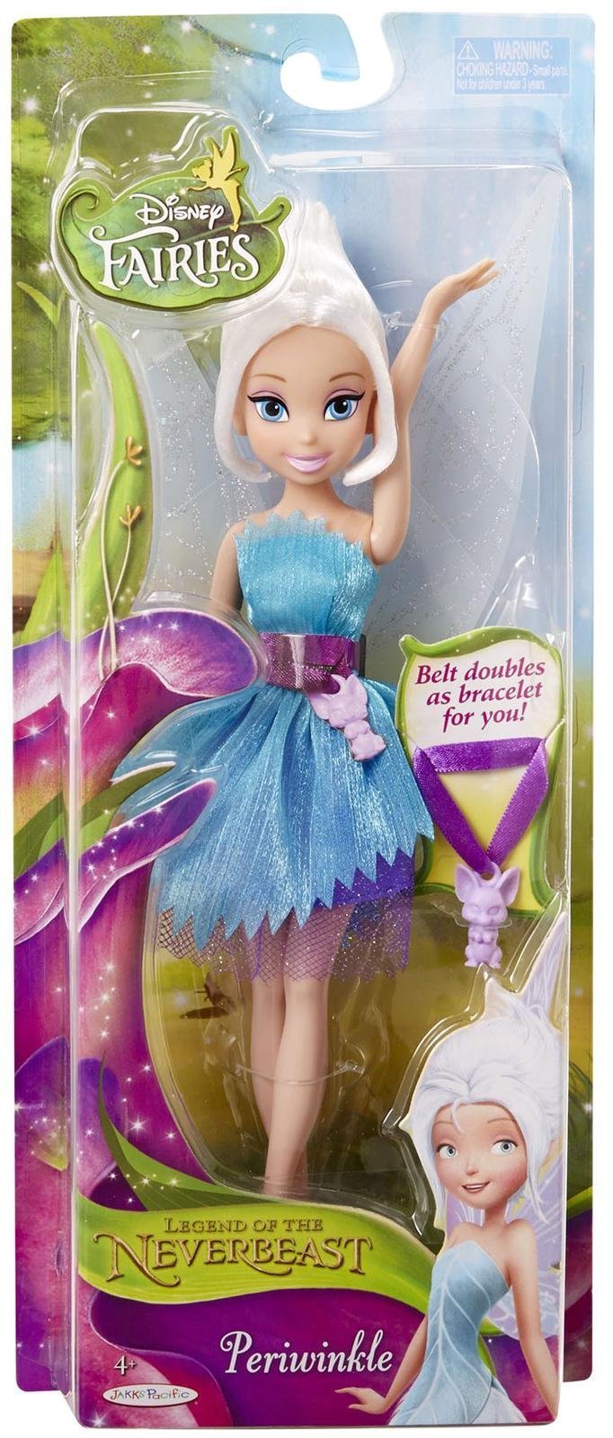 Disney Fairies Periwinkle With Baby Fox Charm Doll