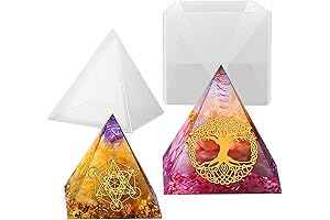 Large Pyramid Silicone Molds Big Pyramid Resin Mold Epoxy Resin Casting Molds...