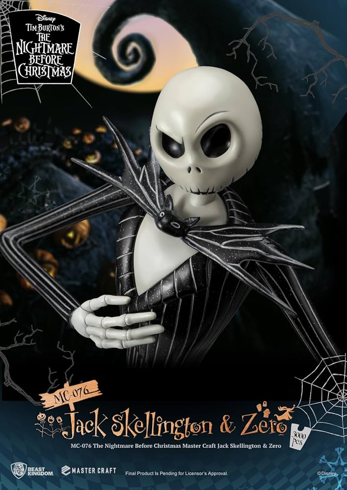 激レア★ナイトメアビフォアクリスマス★ジャック ゼロ ハロウィン ベッドタイム 激レア☆ナイトメアビフォアクリスマス☆ジャック ゼロ