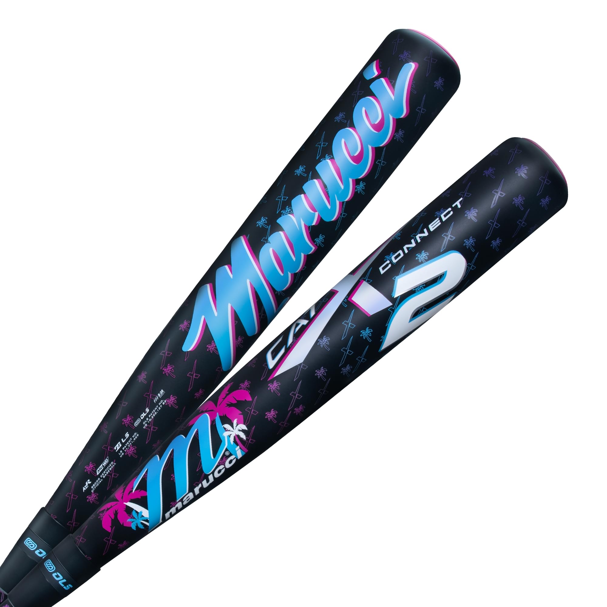 リトルリーグ　 CATX2 CONNECT 76cm マルチ marucci Marucci CATX2 Connect VICE Baseball Bat, 2 5/8