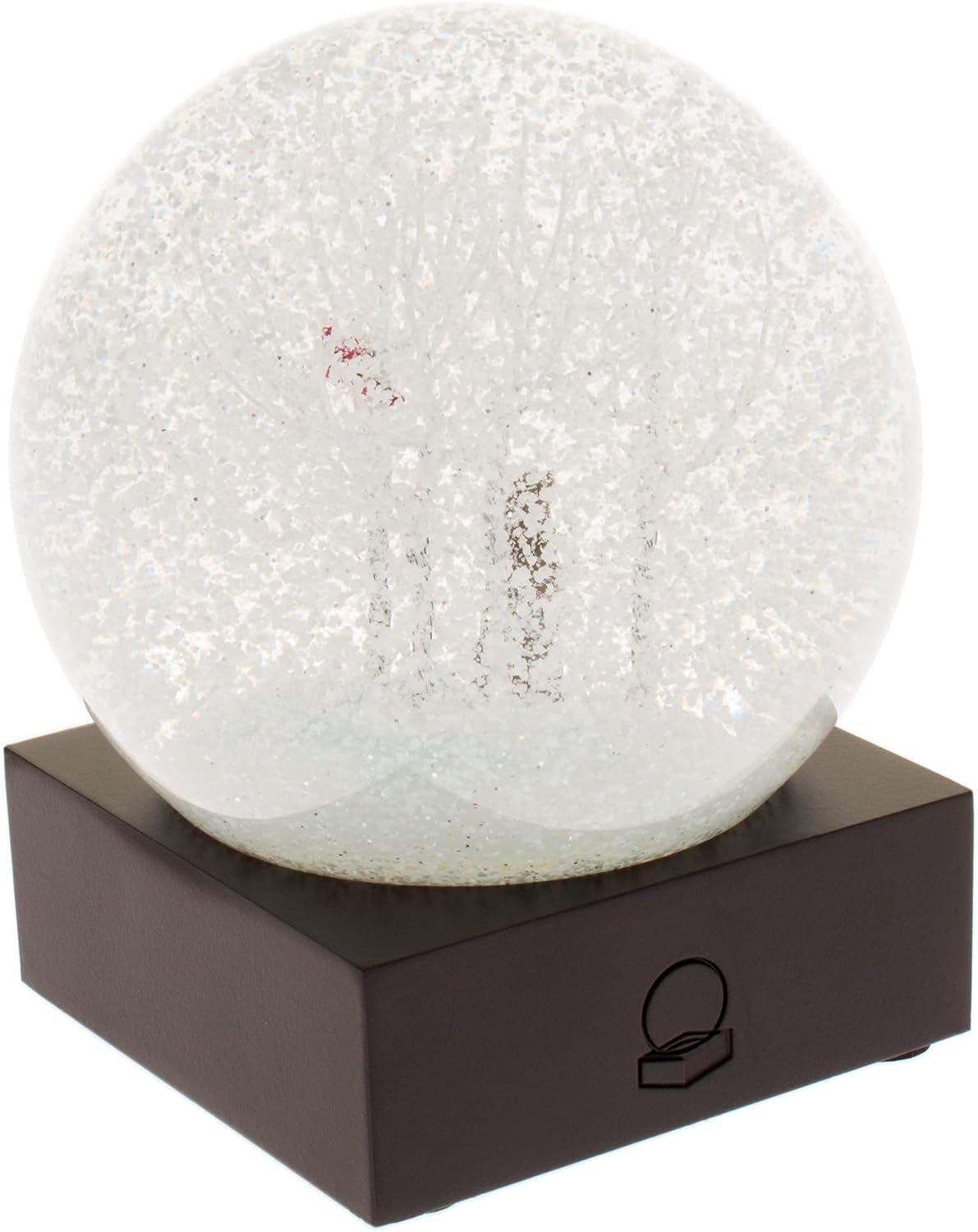 Chocolate Lab in Woods Snow Globe by CoolSnowGlobes