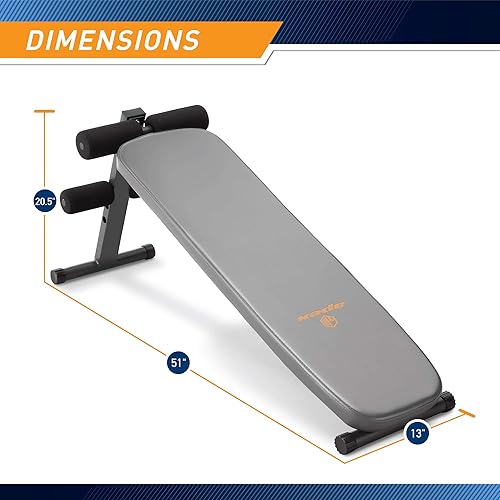 Miniatura 2 de Marcy Apex - Banco de utilidad tablero inclinado banco de abdominales para tonificar y entrenar fuerza JD-12