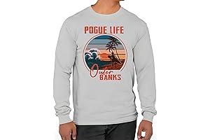 North Carolina Outer Banks Beach Sunset Teenage Crewneck T-Shirt