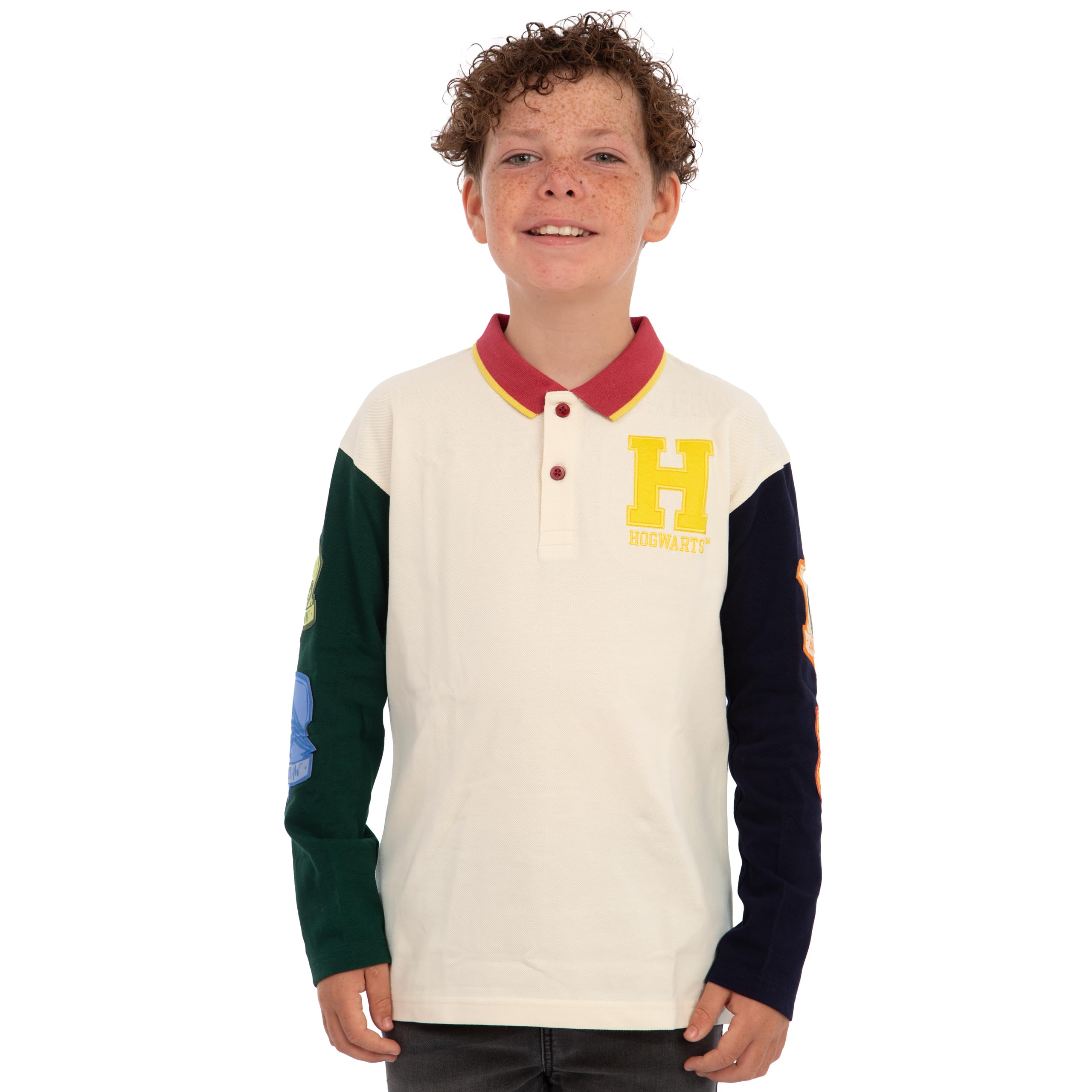 Harry Potter T-Shirt Enfant, Polo Garçon Hogwarts, Tee Shirt Enfant Garcon Manches Longues