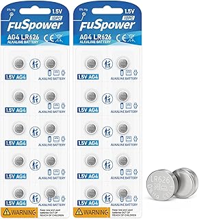 LR626 Watch Battery 1.5V AG4 377 SR626SW LR626h Button Cell Alkaline Battery for Watch Calculators 20pcs