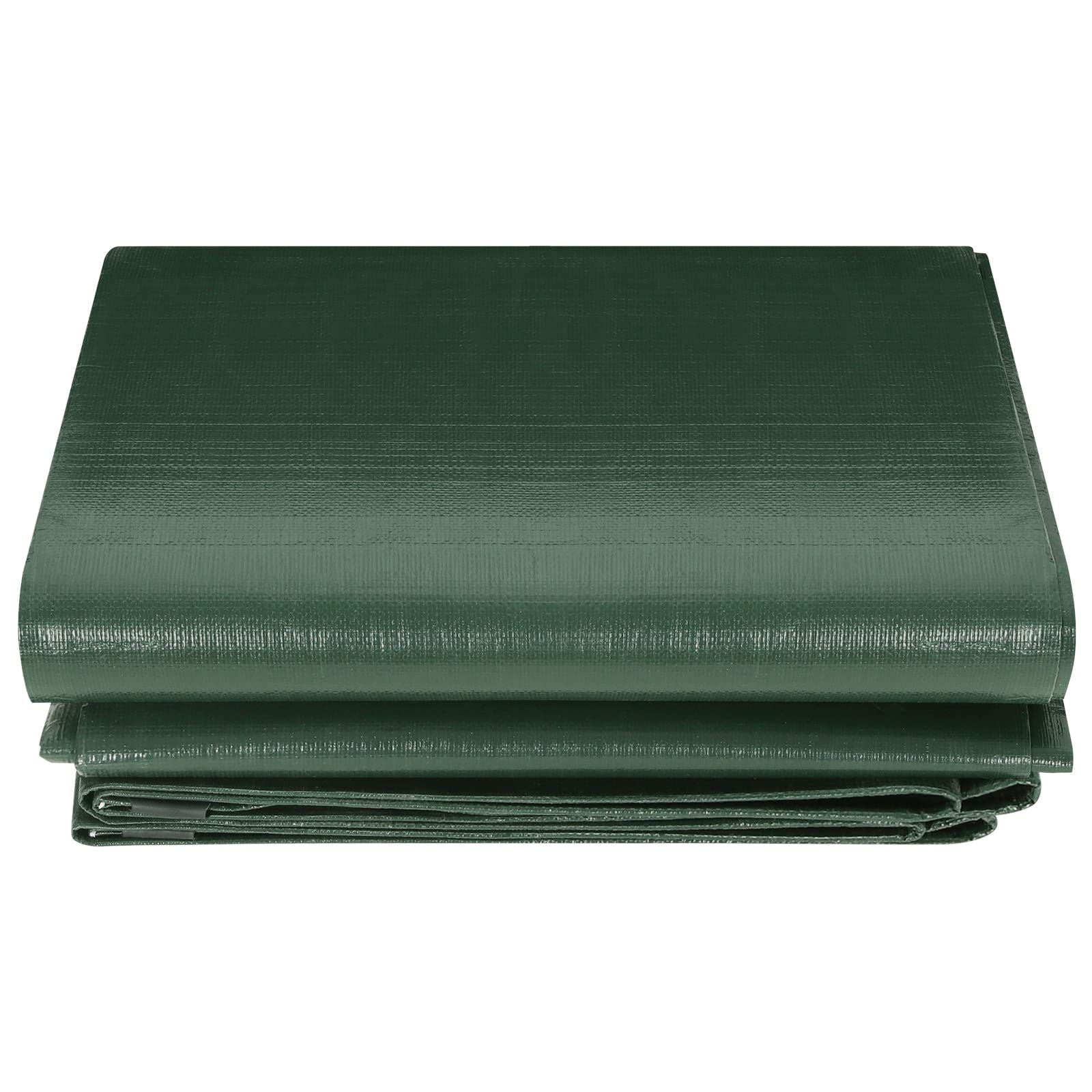 Laneetal Bâche de Protection 3x4m, 280g/m²² PE, Étanche pour Meubles de Jardin, Voiture, Piscine, Bateaux, Corde de 16m Vert