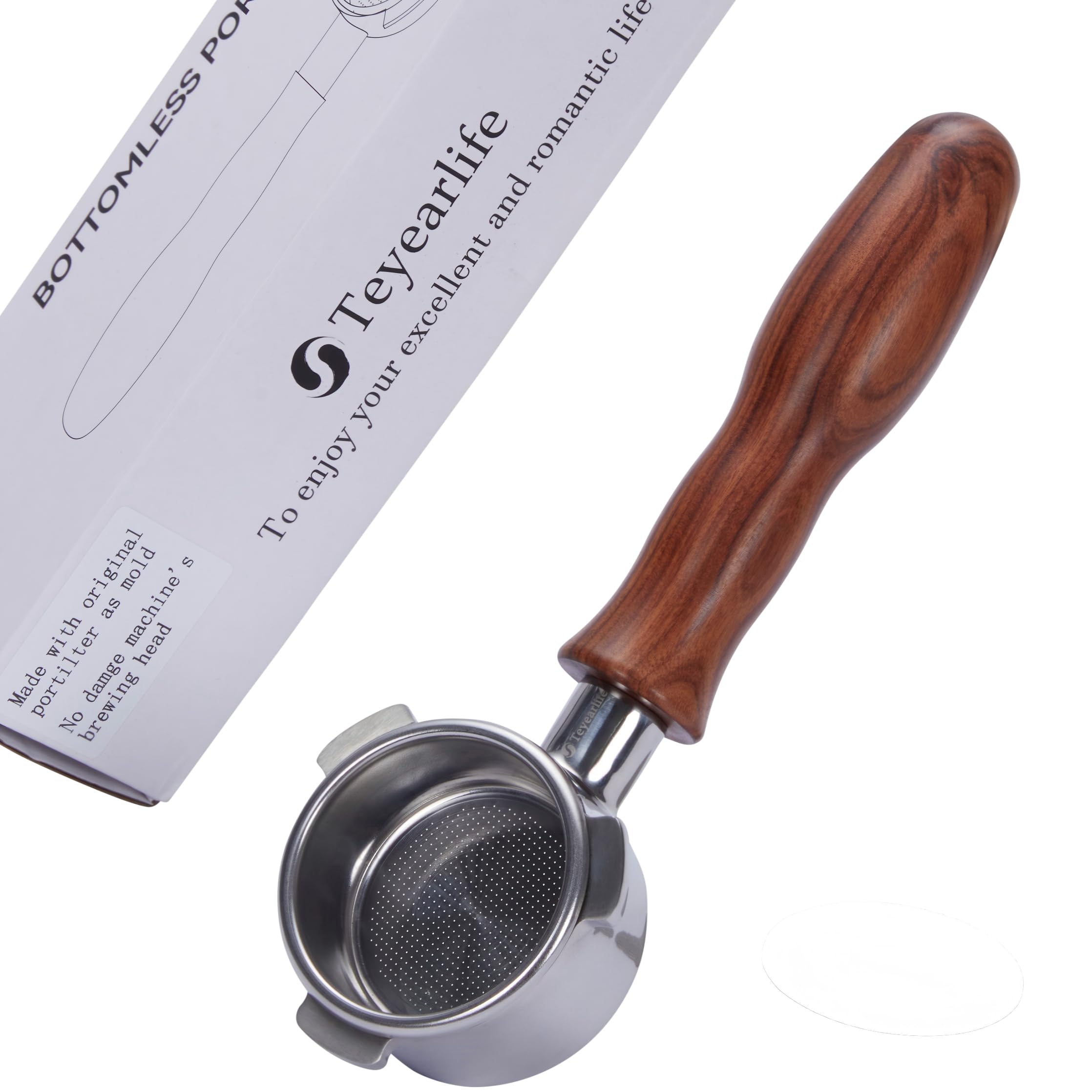 Amazon.com: Teyearlife 54mm Bottomless Portafilter for Breville