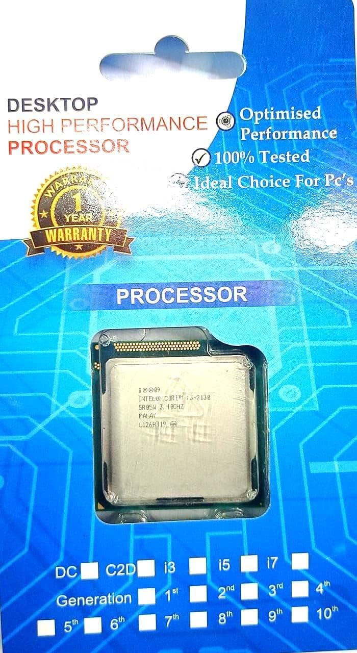 Core i3-2130 i3 2nd Generation Processor 3.40 GHz LGA 1155 Desktop Processor