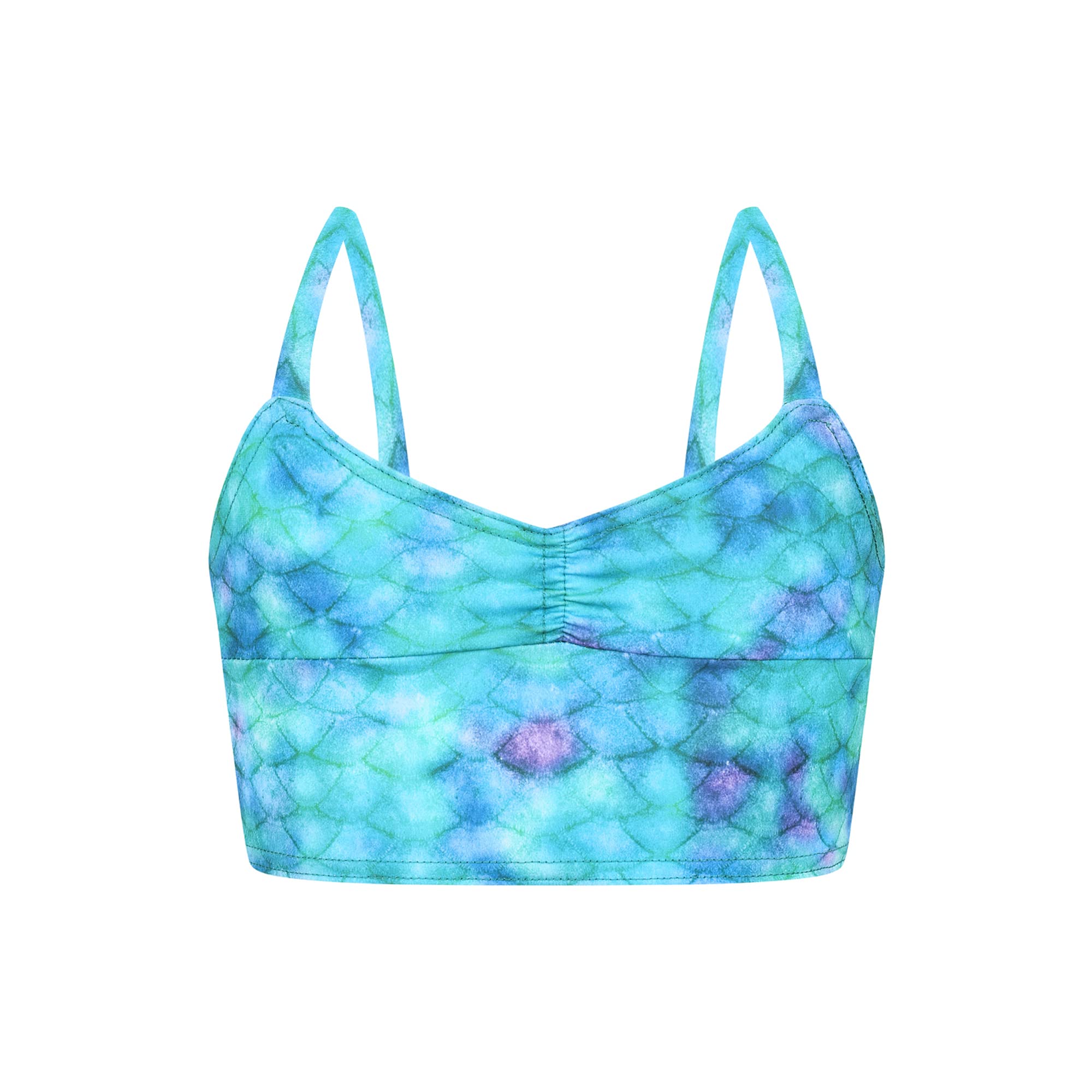 Sea Star Mermaid Tankini - Matching Mermaid Tail Available (8-9 Years) Green