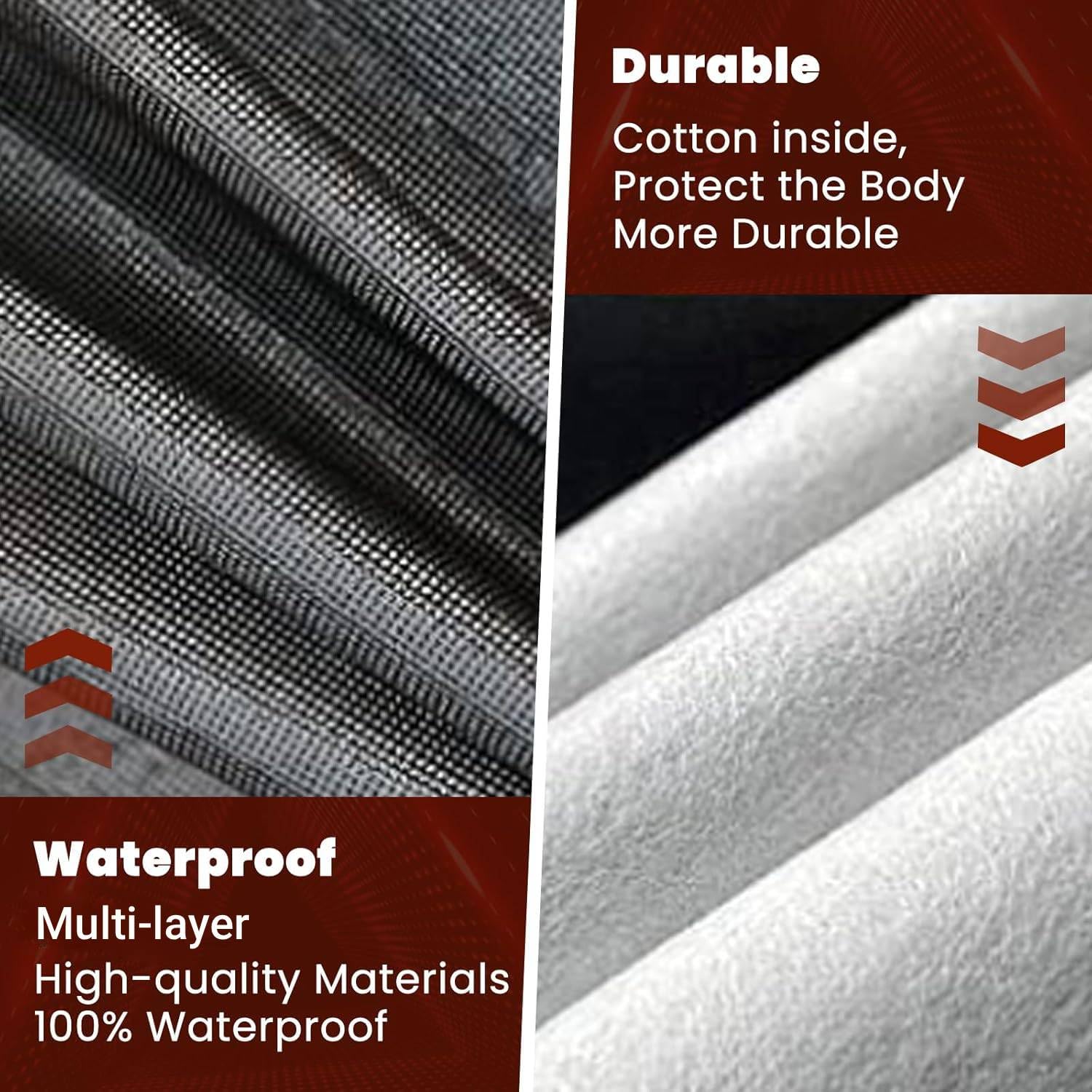 Blshwez Multi-Layer All Weather Waterproof Car Cover for Subaru WRX Impreza WRX STI 2007-2026 Custom Fit Snow Rain — view 7