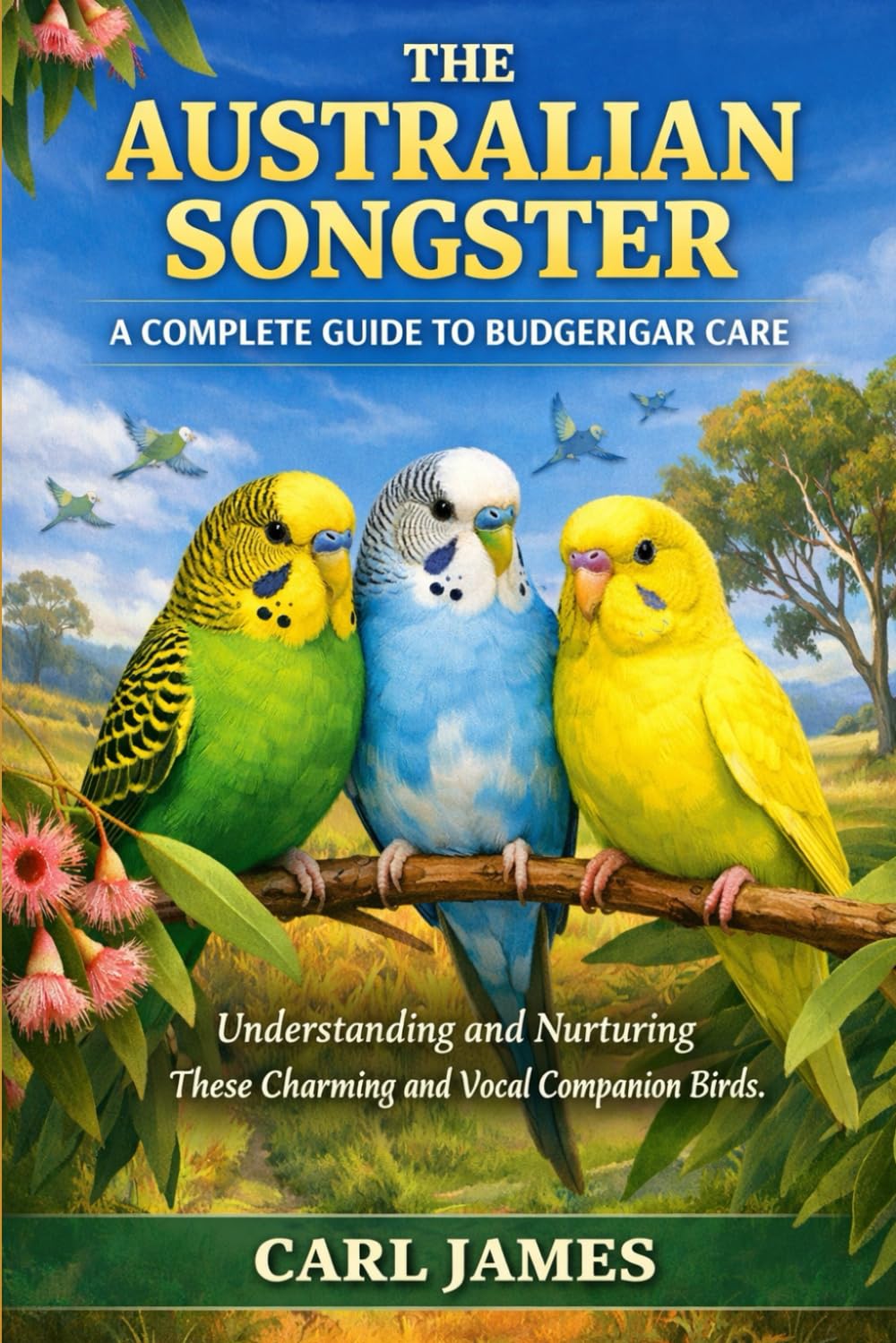 THE AUSTRALIAN SONGSTER: A COMPLETE GUIDE TO BUDGERIGAR CARE: Understanding and Nurturing These Charming and Vocal Companion Birds