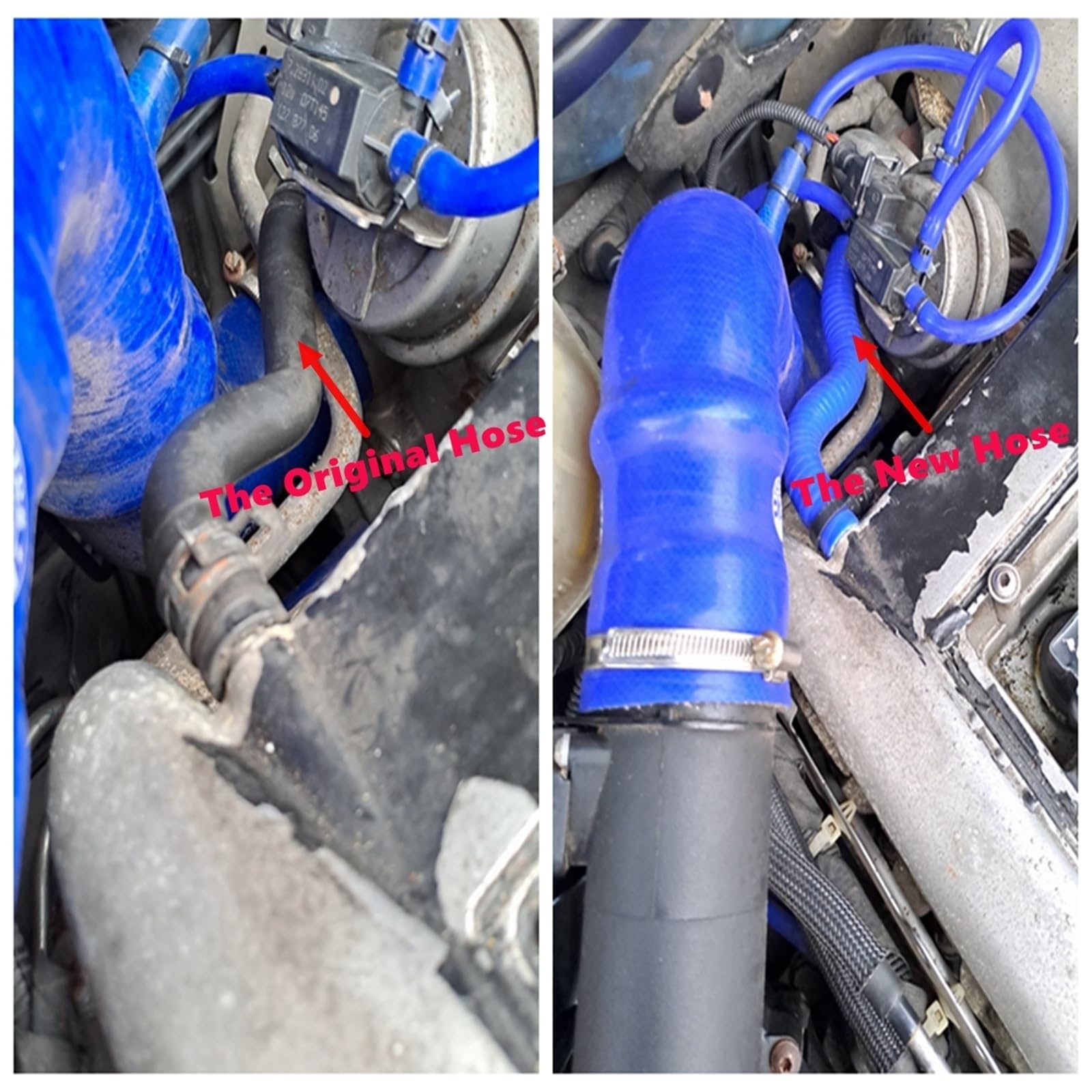 Mod silnik wąż chłodzący Pasuje do SAAB 9-3 93 1.8t 2.0t .0T B207 2003-2014 Wąż odpowietrznika turbosprężarki 2004-2008 Rura silikonowa szt. 10 kolorów(Orange)