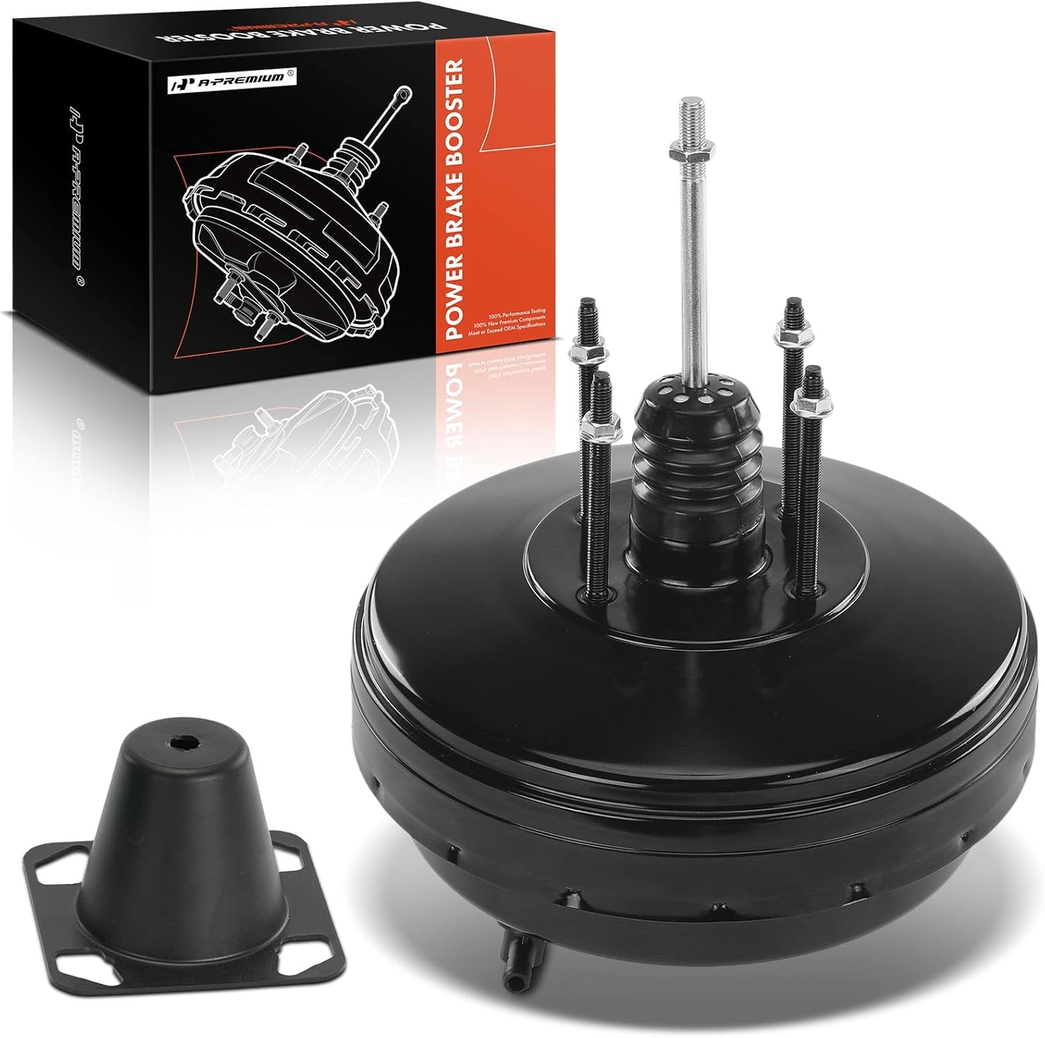 A-Premium Vacuum Power Brake Booster Without Sensor Compatible with Nissan TITAN 2004 2005 2006 2007, 5.6L, RWD, Without Master Cylinder