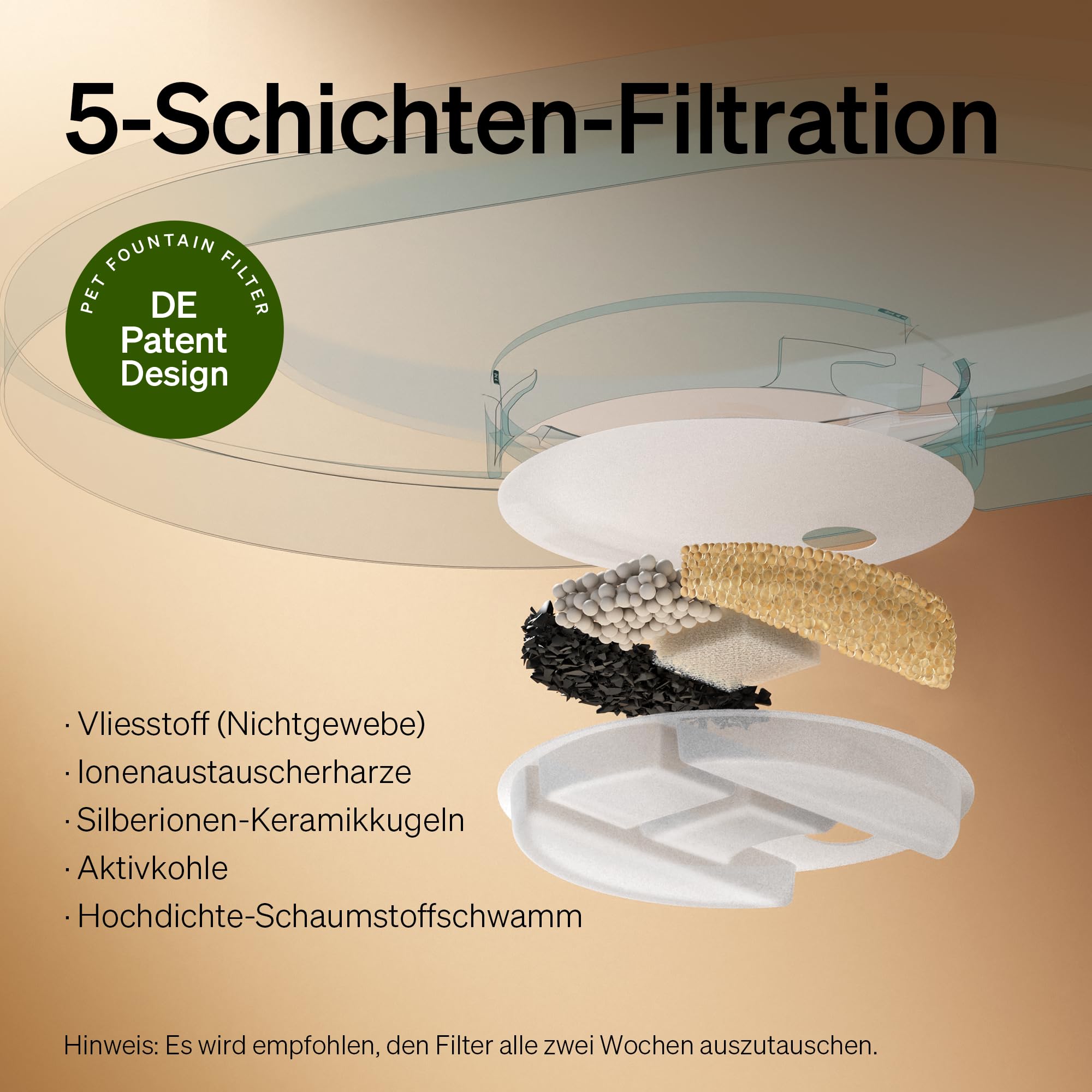 Petlibro Capsule Waterfontein - Kattendrinkbak - Blauw - Noorse Boskat - Pets Place