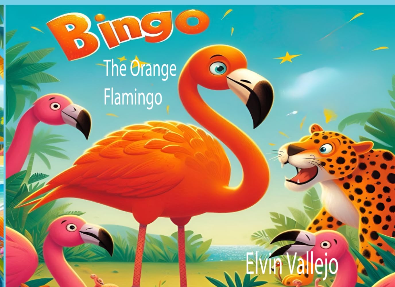 Bingo the Orange Flamingo