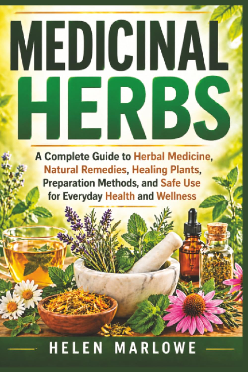Medicinal Herbs: A Complete Guide to Herbal Medicine, Natural Remedies, Healing Plants, Preparation Methods, and Safe Use for Everyday Health and Wellness