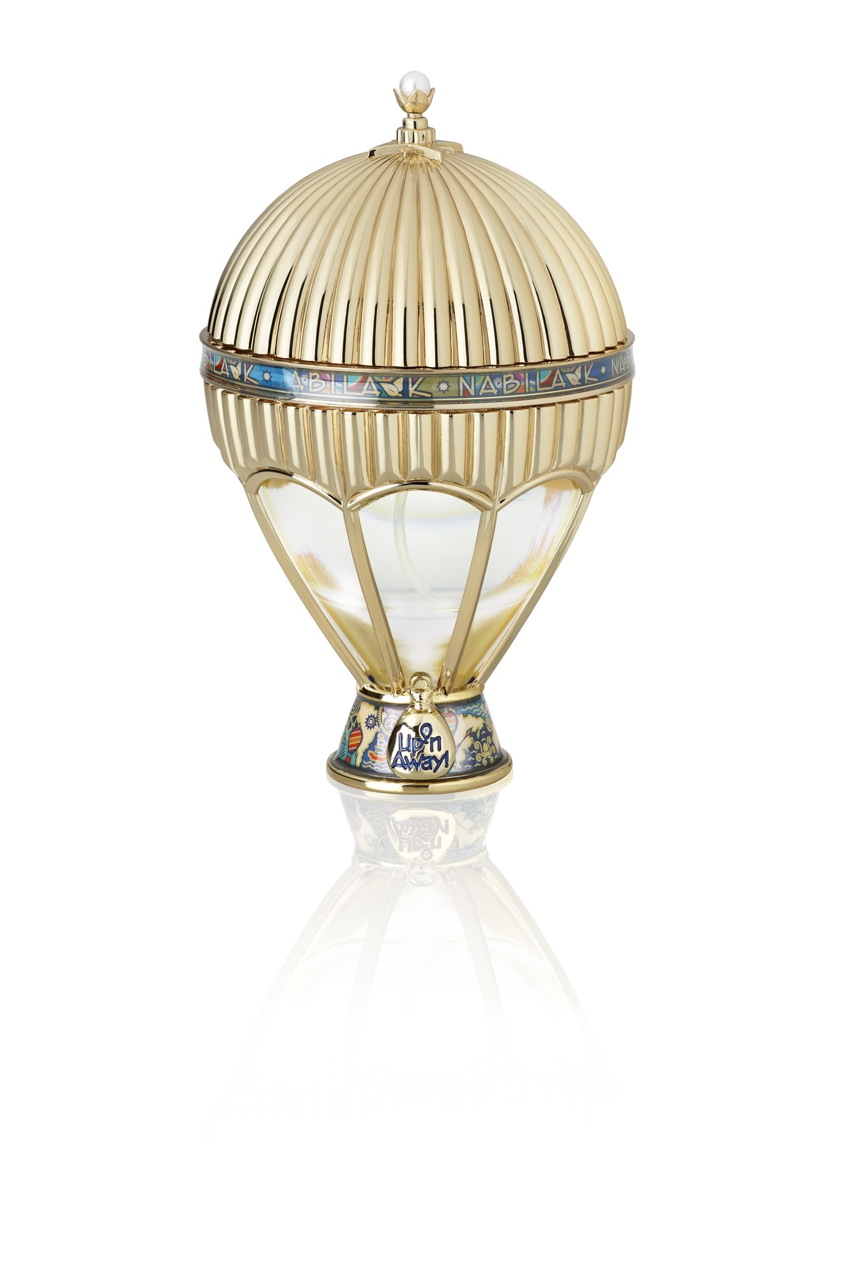 Nabila K Up’n Away! Eau de Parfum (100ml Bottle) Lemon, Grapefruit & Mint Scent Perfume - Fresh, Bright, Clean Fragrance - Cruelty-Free, Vegan, Made in USA