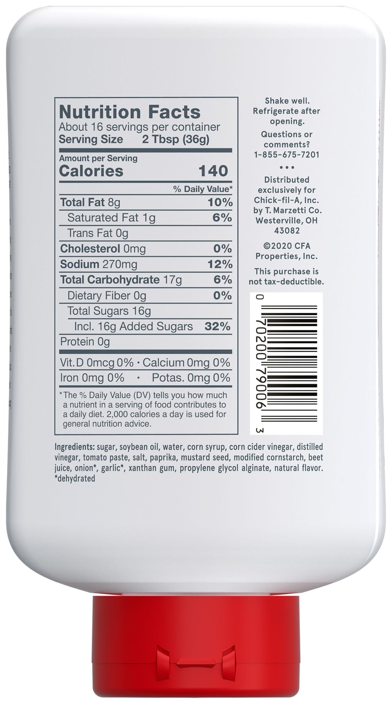 NEW Original Chick fil A Sauce 16 oz bottle Chick-Fil-A LIMITED EDITION!