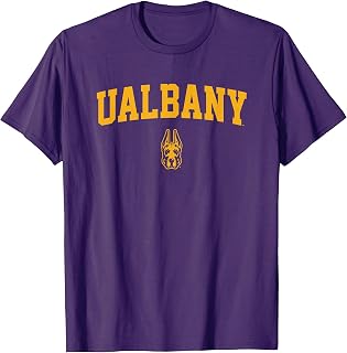 University at Albany Great Danes One Color Arch Logo T-Shirt