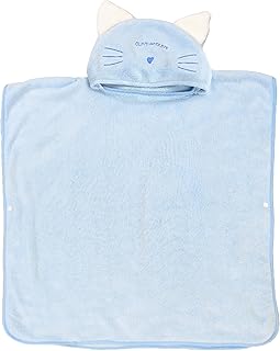 タオルキャップ 子供 女の子 OLIVEdesOLIVE 髪の毛 吸水 マイクロファイバー ヘアキャップ 2850811 (SAX, FREE)