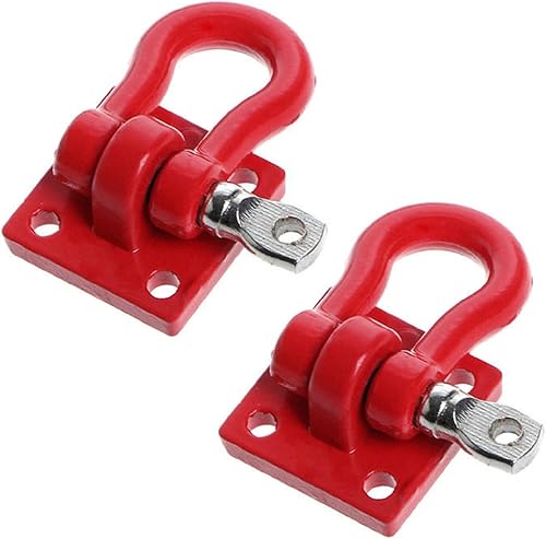 Miniatura 5 de ShareGoo - Ganchos de metal para remolque de remolque a control remoto, con hebilla, grilletes de cabrestante, accesorios de decoración a control