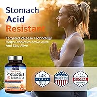 Vista 6 de Innate Vitality Probiotics 120 Billion CFUs for Men & Women, 34 Strains with Prebiotics & Digestive Enzymes, Immune & Digestive Health, Delayed