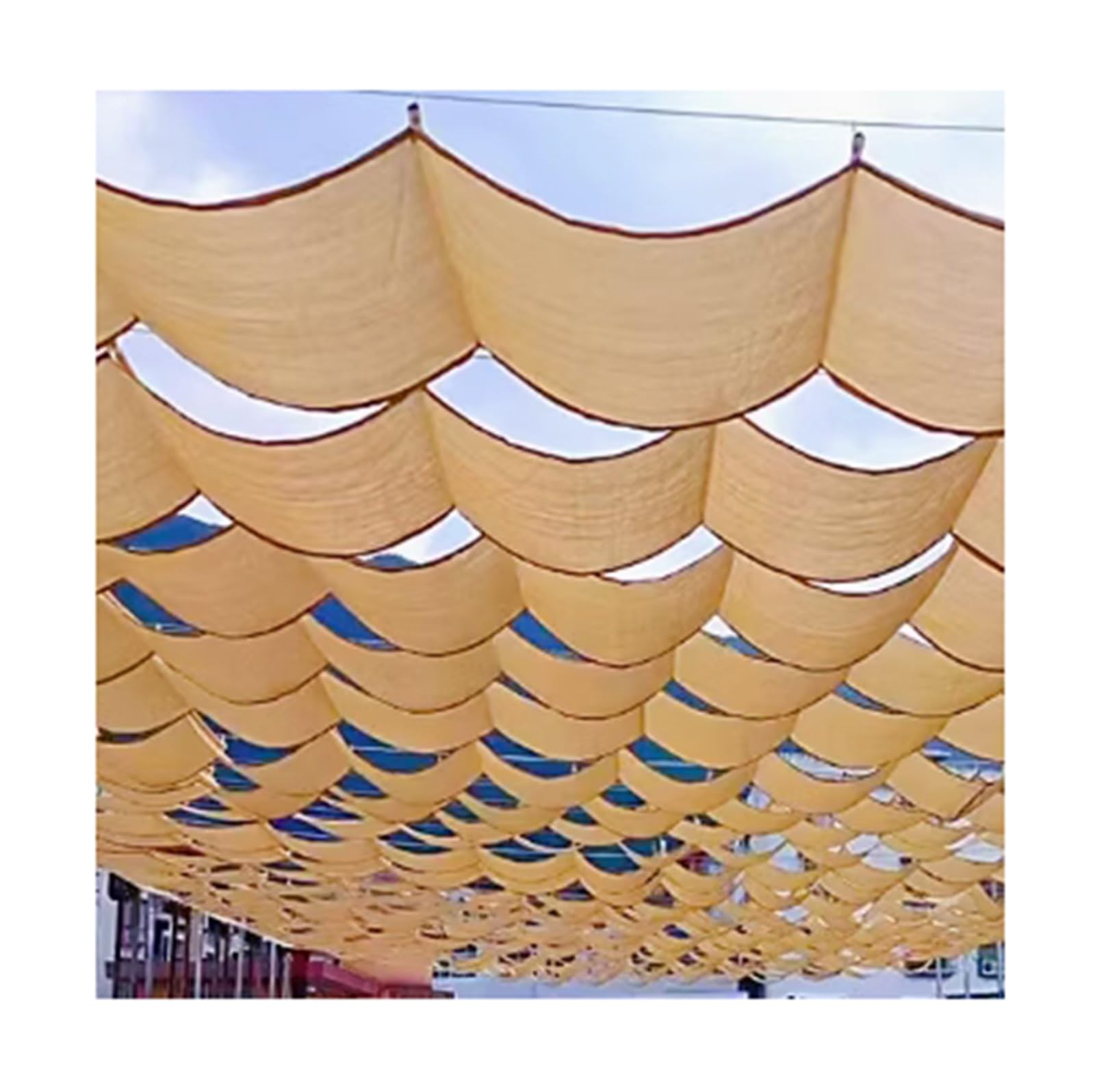 Voile d'ombrage rétractable pour pergola : stop au soleil avec câble coulissant