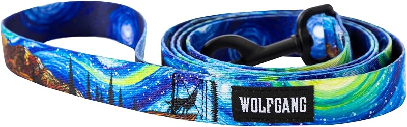 Guia de Adestramento para Cães Wolfgang 2,54 cm Venture Starrywolf Small Wolfgang Man & Beast