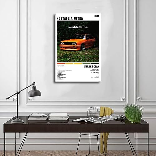 Miniatura 3 de Jamjum Póster musical de Nostalgia, Ultra de Frank, póster de lienzo sin marco 12 x 18 pulgadas (11.8 x 17.7 in)