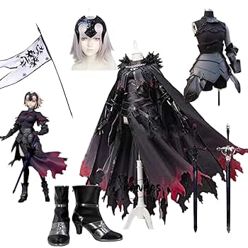 【商品説明確認後即購入可能】FGO ジャンヌダルクオルタ　コスプレ　衣装+防具 71991fqvSUL._SY350_QL65_.jpg