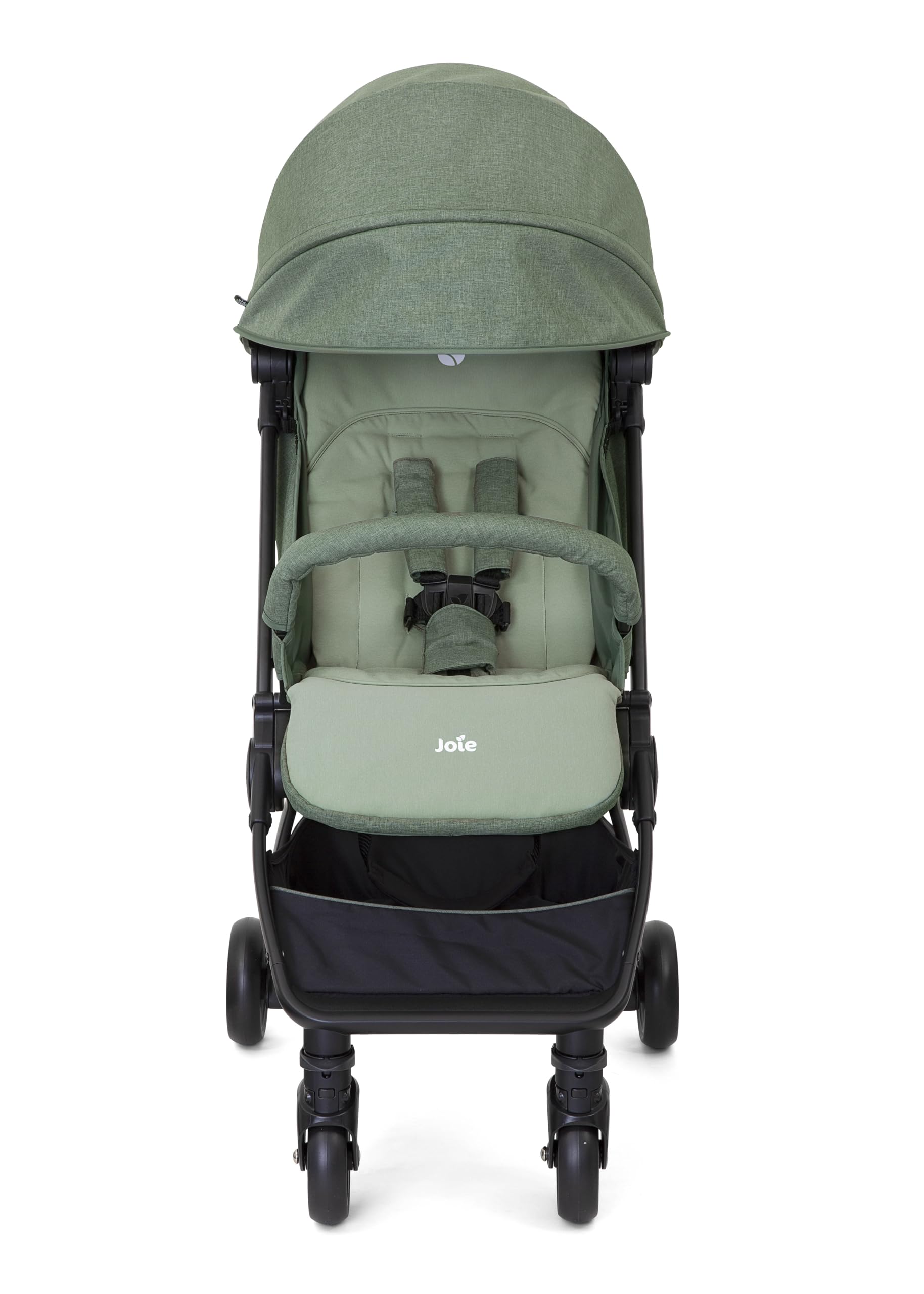 Joie pact™ Buggy, leicht & kompakt faltbar, flache Liegeposition, Travel-System-kompatibel, vorwärts gerichtet, von Geburt bis 3 Jahre (0–15kg), laurel