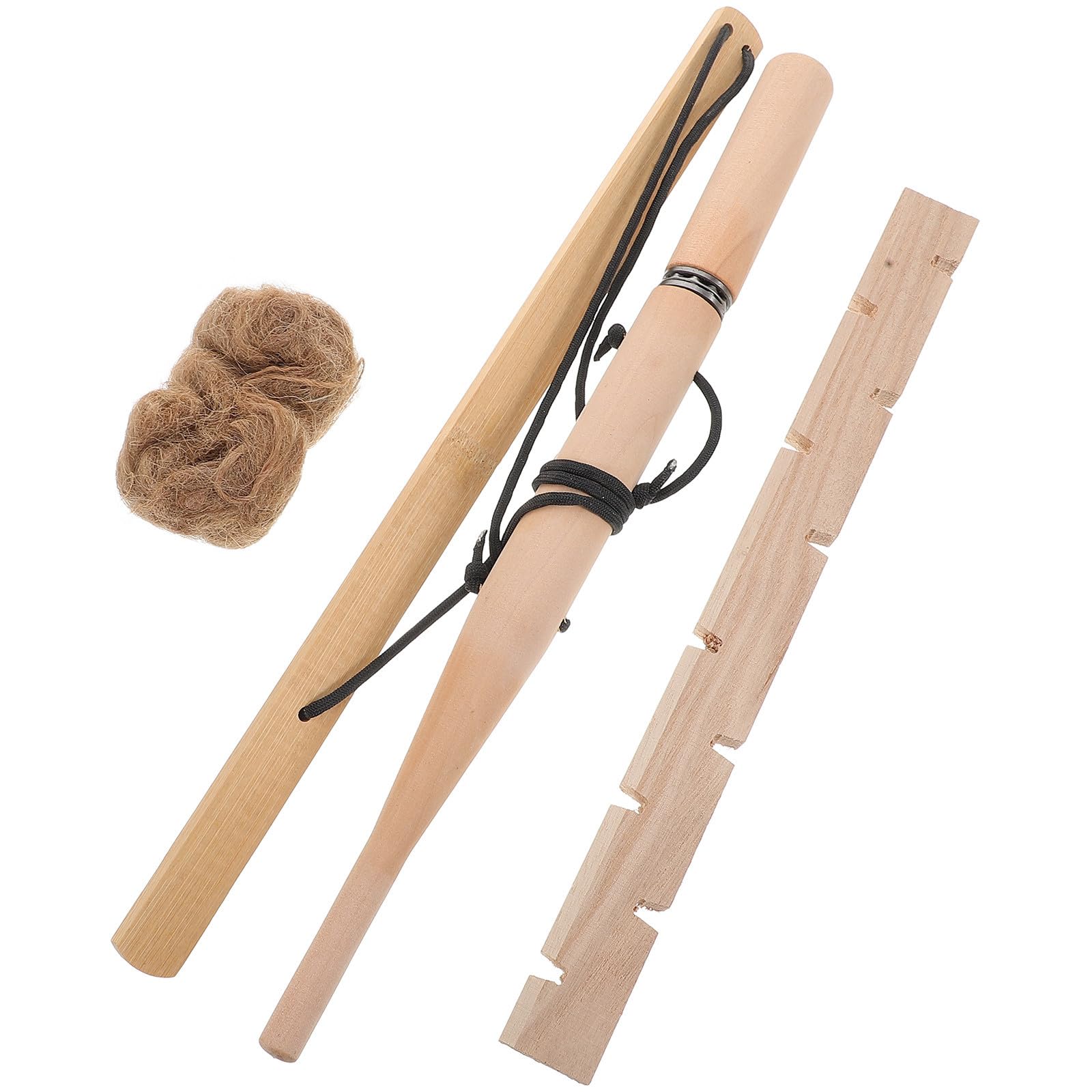 Iniciador de fuego de madera portátil para camping y mochileros en la naturaleza