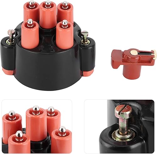 Miniatura 4 de Qiilu Kit de distribuidor de encendido, distribuidor y rotor, A0001584902 0001584902 para 190 W201/Coupe/G Class