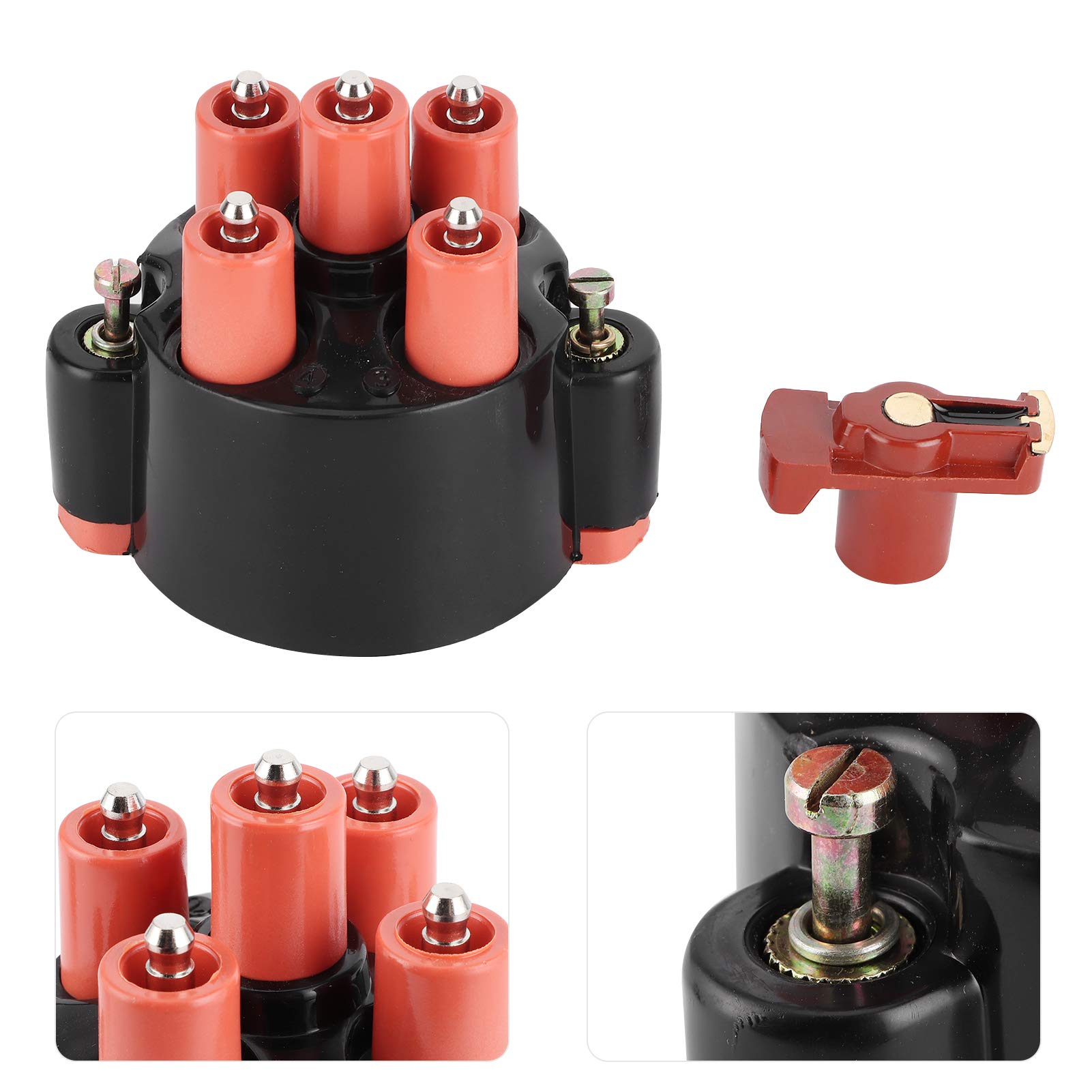 A0001584902 Calotta Spinterogeno, Calotta Distributore Accensione Kit di Ricambio per Tappo Distributore e Rotore Adatto per 190 W201/Coupe/Classe G W461 0001584902 A0001584902
