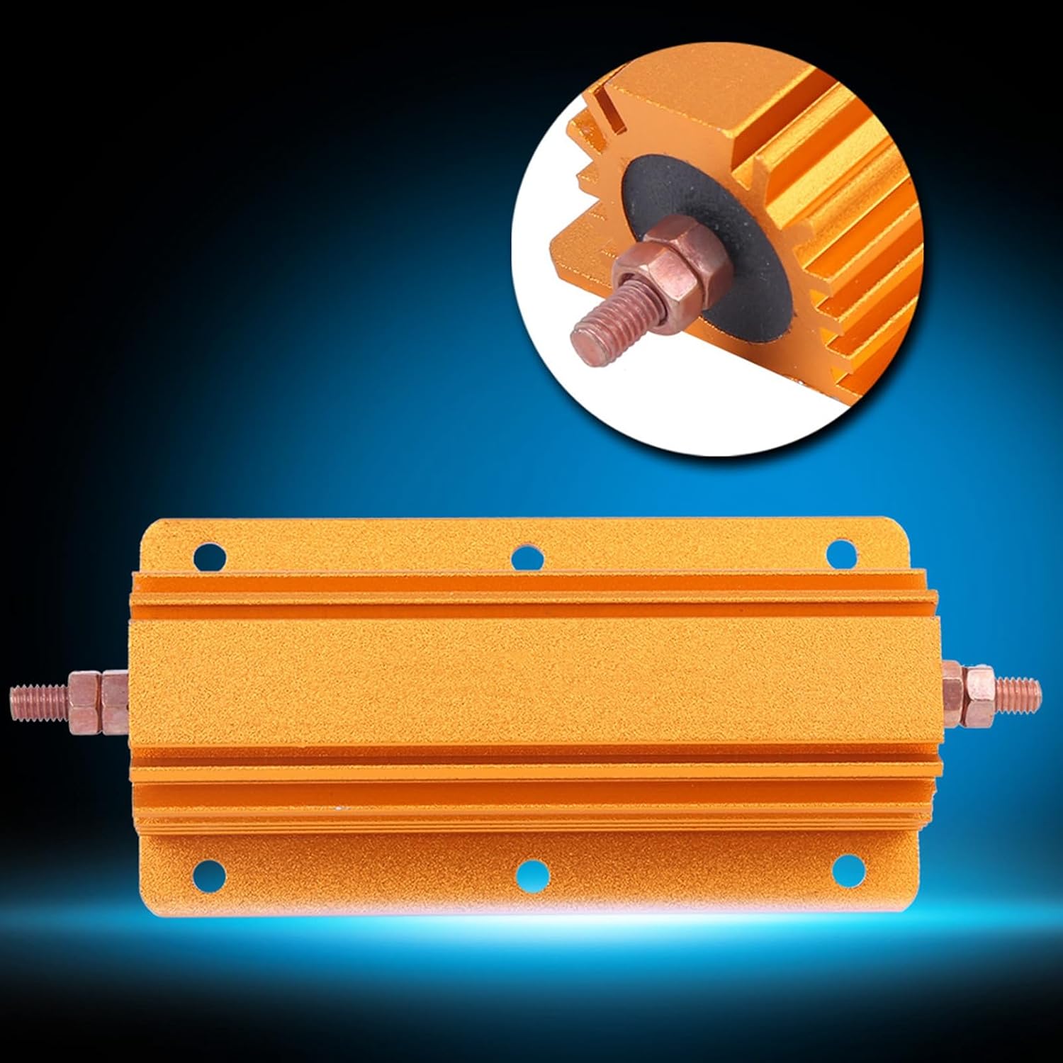 Rx24 Aluminum Case Resistor, Capacitor Discharge Tool, Dump Load Resistor for Power Supply Sensor, Wirewound Resistors, 200W