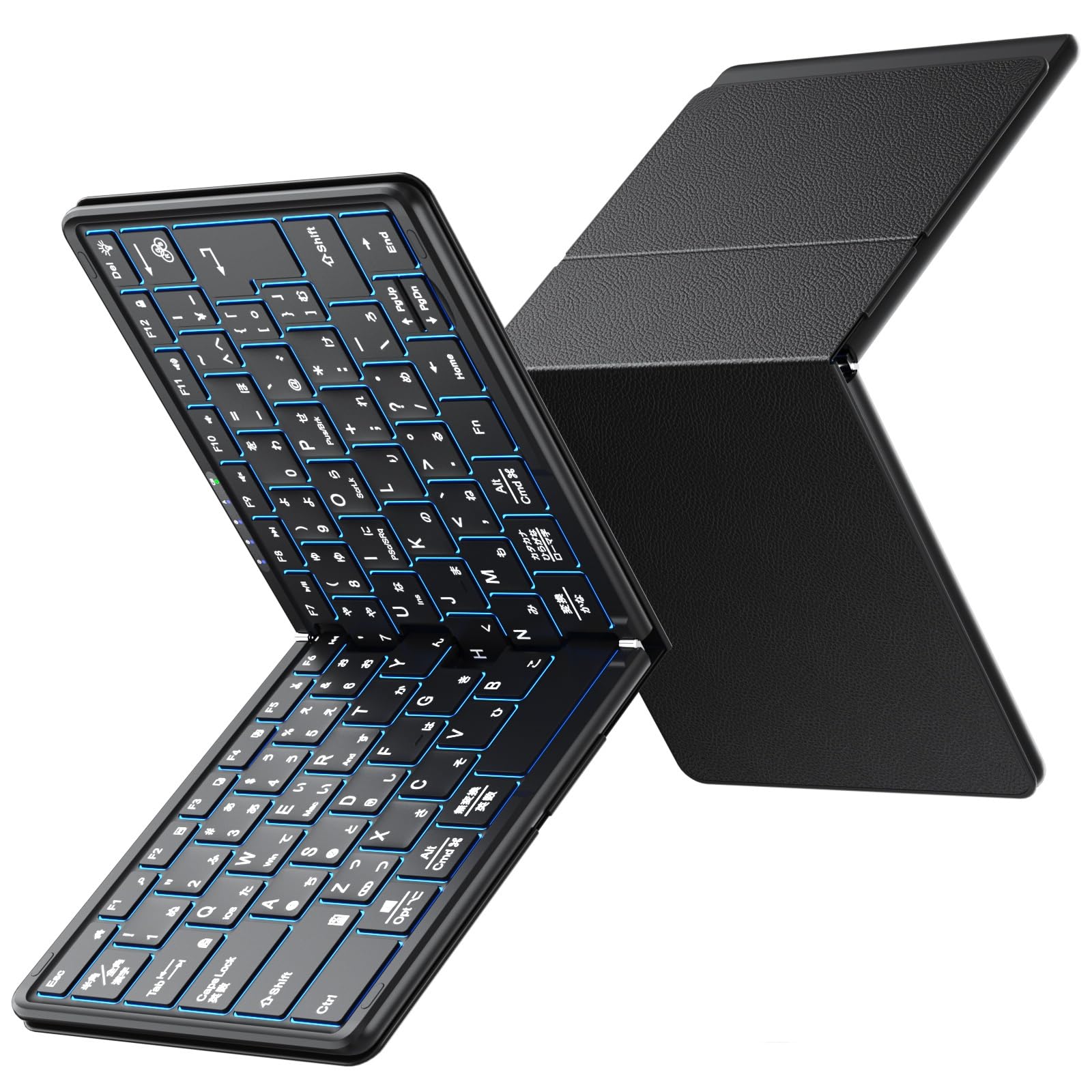 Amazon | Omikamo Bluetooth＆USB無線両用 キーボード 折りたたみ JIS