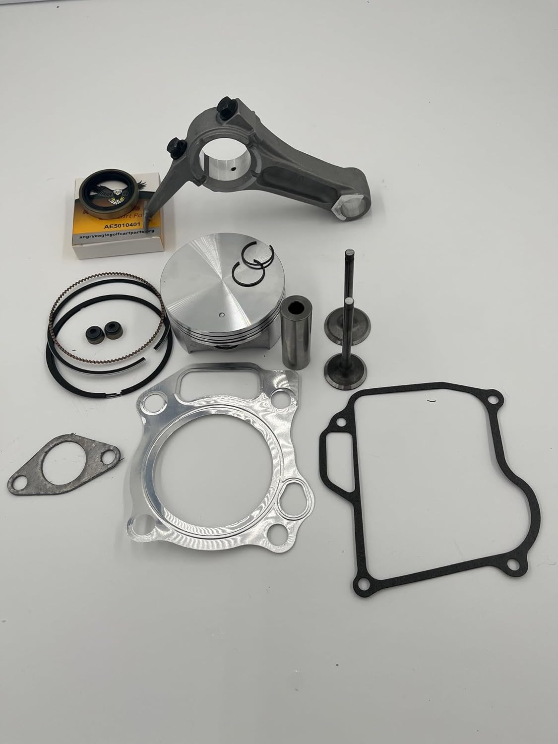 Club Car Compatible with Subaru EX 40 Engine Rebuild Kit,.25mm Oversized Piston Kit
