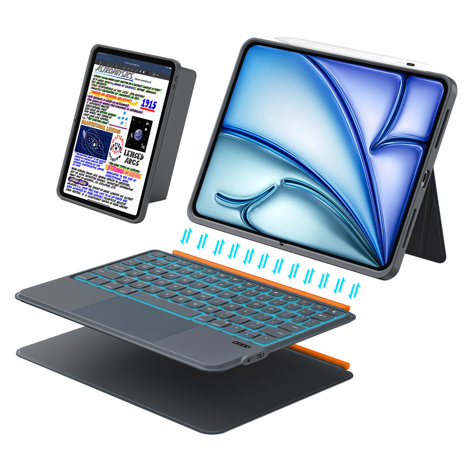 Amazon.com: iPad Air 11 inch Case with Keyboard (M4/M3/M2, 2026