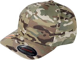Flexfit Unisex Multicam Cap Women Men Cap Available in 5 Colours Sizes S/M - L/XL