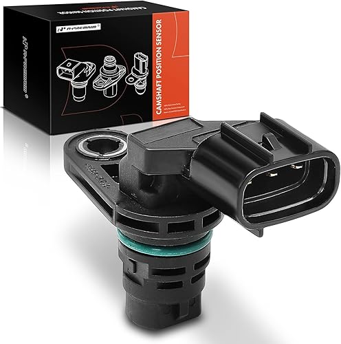 A-Premium Sensor de posición del árbol de levas compatible con Hyundai Santa Fe 10-12, Sonata 06-14, Tucson 10-15 y Kia Forte 10-13, Optima 06-16,