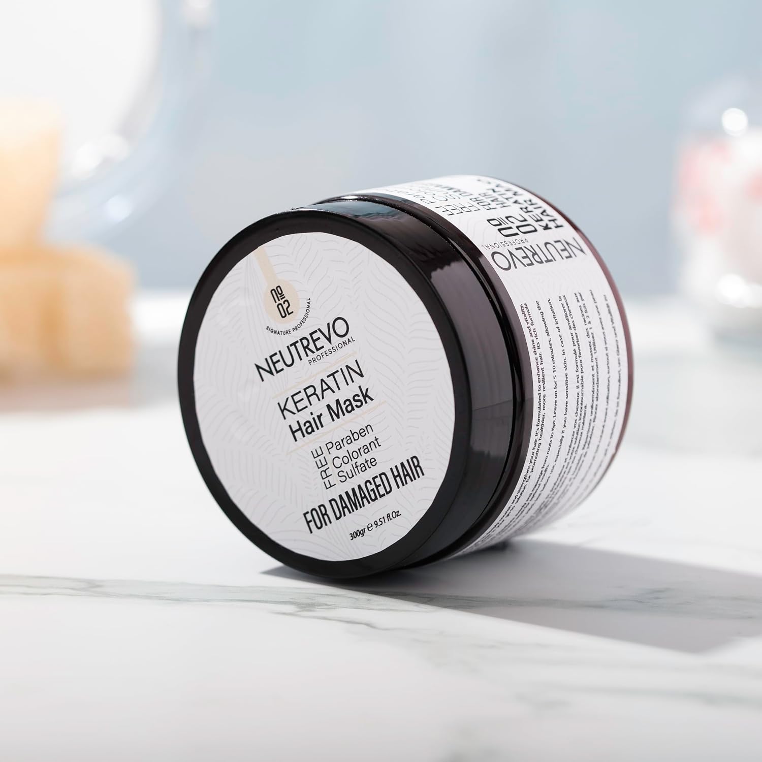 No:2 Keratin Serisi Onarıcı Ve Güçlendirici Saç Bakım Maskesi 300 Ml
